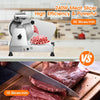 Meat Slicer Machine,10 Inch Commercial Meat Slicer, 240W Frozen Meat Cheese Deli Slicer,Premium Chromium-Plated Steel Blade Semi-Auto Foody Slicer for Commercial and Home Use,Low Noises