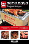 Caja Asadora Roasting Box, 70Lb Capacity, Outdoor Roasting Box Portable.