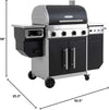 Gas Grill and Wood Pellet Smoker Combo, Wifi and Bluetooth Control Technology