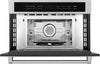 30 Inch Wide, 1.6 Cu Ft. Built-In Convection Microwave Oven in Stainless Steel with Speed and Sensor Cooking