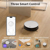 K5 Robot Vacuum Cleaner, No Tangled Hair, Super Thin, Powerful Suction, Cleaning Schedules, Self-Charging, Robotic Vacuums with Wi-Fi/App/Alexa Control, Ideal for Pet Hair Carpets Hard Floors