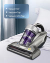 Mattress Vacuum Cleaner, Anti-Allergen Bed Vacuum Cleaner with UV-C Light & High Heating Tech, 14Kpa Suction 480W Powerful Handheld Vacuums for Dust & Pet Hair(Jv35, Corded)