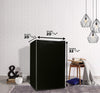 Designer DAR044A4BDD-6 4.4 Cu.Ft. Mini Fridge, Compact Refrigerator for Bedroom, Living Room, Bar, Dorm, Kitchen, Office, E-Star in Black