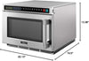 Equipment 2117G1A Commercial Microwave, 2100 Watts, Stainless Steel