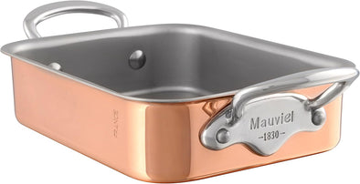 M'Mini Roaster with Stainless Steel Handles - Copper - 7.1 X 3.9