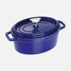 Oval Cocotte Oven, 7 Quart, Dark Blue