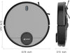 SL200 Robot Vacuum, Cutting-Edge Laser Navigation, 2600Pa Turbo Suction, 450Ml Dustbin, 120Mins Runtime, Mapping X 5, Wi-Fi/Alexa Robotic Vacuum Cleaner, Cleans Floors and Carpets, Pets Hair