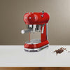 Espresso Coffee Machine, Red