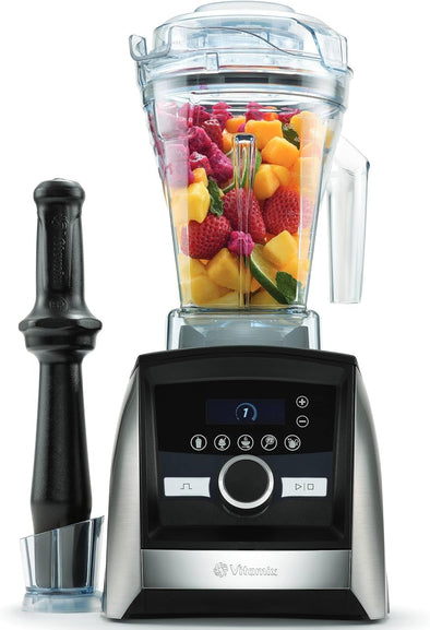 A3500 Ascent Series Smart Blender, Professional-Grade, 48 Oz. Container, Brushed Stainless Finish