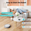 M310 Robot Vacuum Cleaner-4500Pa Powerful Suction, Precisense Obstacle Avoidance, Slim, Quite, 160 Mins Self-Charging Robotic Vacuums, App/Voice/Remote, Ideal for Pet Hair Hard Floors, Gray