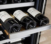 15" Wide Flexcount II Tru-Vino 30 Bottle Single Zone Stainless Steel Right Hinge Wine Refrigerator