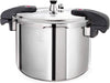 12 Quart Pressure Cooker Stainless Steel - Large Canning Pot with Lid for Home, Commercial Use - Easy to Clean Induction Stove Top Pressure Canner, Can Cooker - SG Certificate QCP412