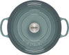 Enameled Cast Iron Signature round Wide Dutch Oven, 6.75 Qt., Sea Salt