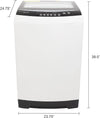 STW30D0W Portable Washing Machine 3.0 Cu. Ft. Capacity, Top Loading with Hot and Cold Water Inlets, 6 Cycles, Compact for Apartments Dorms and Rvs, White