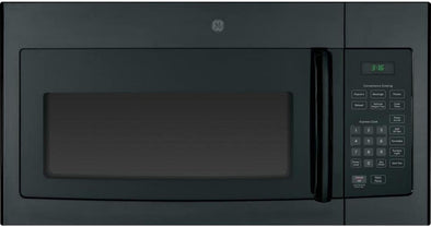 JVM3160DFBB 30" Over-The-Ran Microwave Oven with 1.6 Cu. Ft. Capacity in Black