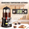 Hot Chocolate Dispenser, 2.6 Gal / 10 L Hot Chocolate Machine with 86℉-194 ℉ Adjustable Temperature Range, High-Quality ABS Tank Hot Chocolate Maker Machine with Dispenser, for Hot Drink