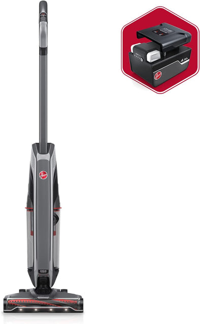 ONEPWR Evolve Pet Elite Cordless Upright Vacuum Cleaner, for Carpet and Hard Floor, Portable and Lightweight, Superior Suction with Tangle Guard Brush Roll, BH53801V, Black