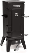 COS-244 Vertical Propane Smoker with Temperature & Smoke Control, Four Removable Shelves, 36", Black