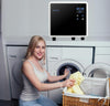 Ozone Laundry Washer System - 2 Outlets! - Stainless Sprayer - Black Hose