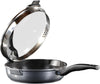 Future Sauté Pan 24 Cm with Sieving Glass Lid Suitable for Induction Cookers