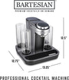 Professional Cocktail Machine, 5 Premium Glass Bottles, 55306