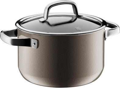 High Casserole W0514375290 Pot, Two-Handled Pot, Fusion Tech, Mineral, High Casserole 7.9 Inches (20 Cm), Induction Compatible, Dark Brass (DB)