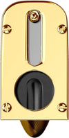 Black and 23Kt Gold Plated Cigar Cutter M-765LN