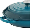 Enameled Cast Iron Signature Braiser, 3.5 Qt., Deep Teal