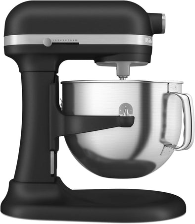 ® 7 Quart Bowl-Lift Stand Mixer, Cast Iron Black