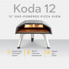 Koda 12 Gas Pizza Oven – 28Mbar Propane Outdoor Pizza Oven, Portable Pizza Oven for Fire and Stonebaked 12 Inch Pizzas, with Gas Hose & Regulator, Countertop Pizza Maker, Outdoor Pizza Cooker