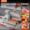 Meat Slicer, 340W Electric Deli Food Slicer with 10" SUS420 Stainless Steel Blade and Built-In Sharpening Stone, 0-0.6 Inch Adjustable Thickness for Commercial and Home Use, Cut Meat and Cheese