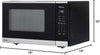 PAN-NN-SC67NS 1.3 Cu.Ft. Countertop Microwave Oven - Stylish Design with Powerful Cooking Performance