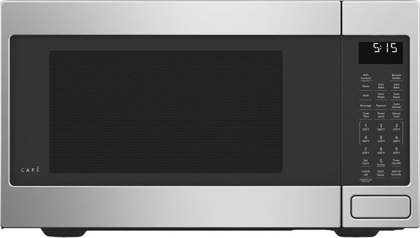 CEB515P2NSS Countertop Convection Microwave Oven, Broil, Auto-Cook, Roast, Defrost, Warm, Scan-To-Cook Wifi-Connectivity, 1000W, Smart Home & Kitchen Essentials, New 1.5 Cu. Ft, Stainless Steel