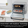 Countertop Oven Double Stack XL & Air Fryer with Pro Cook System, 12-In-1, Flexdoor, Flavorseal, SMART FINISH with Dualzone Technology, Air Fryer, Bake, Broil, Reheat, Stainless Steel, DCT651