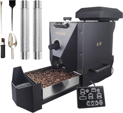 500G Automatic Coffee Roaster Machine for Home Use with Smoke Filter and Chaff Collector