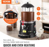 Hot Chocolate Dispenser, 2.6 Gal / 10 L Hot Chocolate Machine with 86℉-194 ℉ Adjustable Temperature Range, High-Quality ABS Tank Hot Chocolate Maker Machine with Dispenser, for Hot Drink