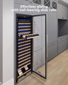 Wine Fridge 24 Inch, 174 Bottles Large Wine Cooler Refrigerator, Built-In or Freestanding Installation