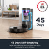 E10S Robot Vacuum with Bagless Self Emptying Station, Robotic Vacuum and Mop Combo, 45-Day Capacity, 4000Pa Suction for Pet Hair, Carpet&Floor, Auto Lifting Mop, Lidar Navigation, App Control