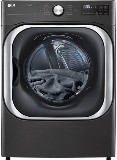 9.0 Cu. Ft. Mega Capacity Smart Wi-Fi Enabled Front Load Electric Dryer with Turbosteam™ and Built-In Intelligence