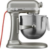 KSM8990CU 8-Quart Commercial Countertop Mixer, 10-Speed, Gear-Driven, Contour Silver