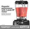 Tempest High-Performance Blender, 64 Ounce / 1.8 Liter Capacity, 3 HP Motor, NSF Certified, HBH650R