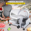 Commercial Meat Slicer, 10 Inch Electric Food Slicer, 240W Frozen Meat Deli Slicer, Premium Chromium-Plated Steel Blade Semi-Auto Meat Slicer for Commercial and Home Use (10IN-240W)