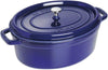 Oval Cocotte Oven, 7 Quart, Dark Blue