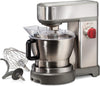 High-Performance Stand Mixer, 7 Qrt, with Flat Beater, Dough Hook and Whisk, Brushed Stainless Steel (WGSM100S)