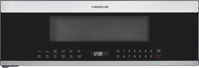 Over-The-Range Microwave Oven, 1.2 Cu. Ft. - 1000W - Auto Reheat, Multi-Stage Cooking, Melt/Soften Feature, Child Safety Lock, LED Display - Space Efficient & Powerful - Stainless Steel