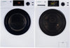 Power Touch 18 Lbs Compact 110V Washer +220V Vented Digital 4Cf Dryer