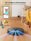 Robot Vacuum and Mop Combo,V8 Pro Robot Vacuum Cleaner with 5000Pa Max Suction,Laser Navigator Robotic Vacuums with 180 Mins Run Time,Self-Charging,App Control,Ideal for Pet Hair