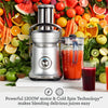 the Juice Fountain® Cold XL Centrifugal Juicer, BJE830BSS, Brushed Stainless Steel