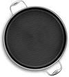 Hybrid Nonstick Sauté Pan and Lid, Chicken Fryer, 7-Quart, Dishwasher and Oven-Safe, Compatible with All Cooktops