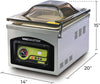 VP210 Maintenance-Free Chamber Vacuum Sealer with 10.25” Seal Bar